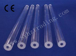 High Ozone and Temperature Transparent Flexible Quartz Tube